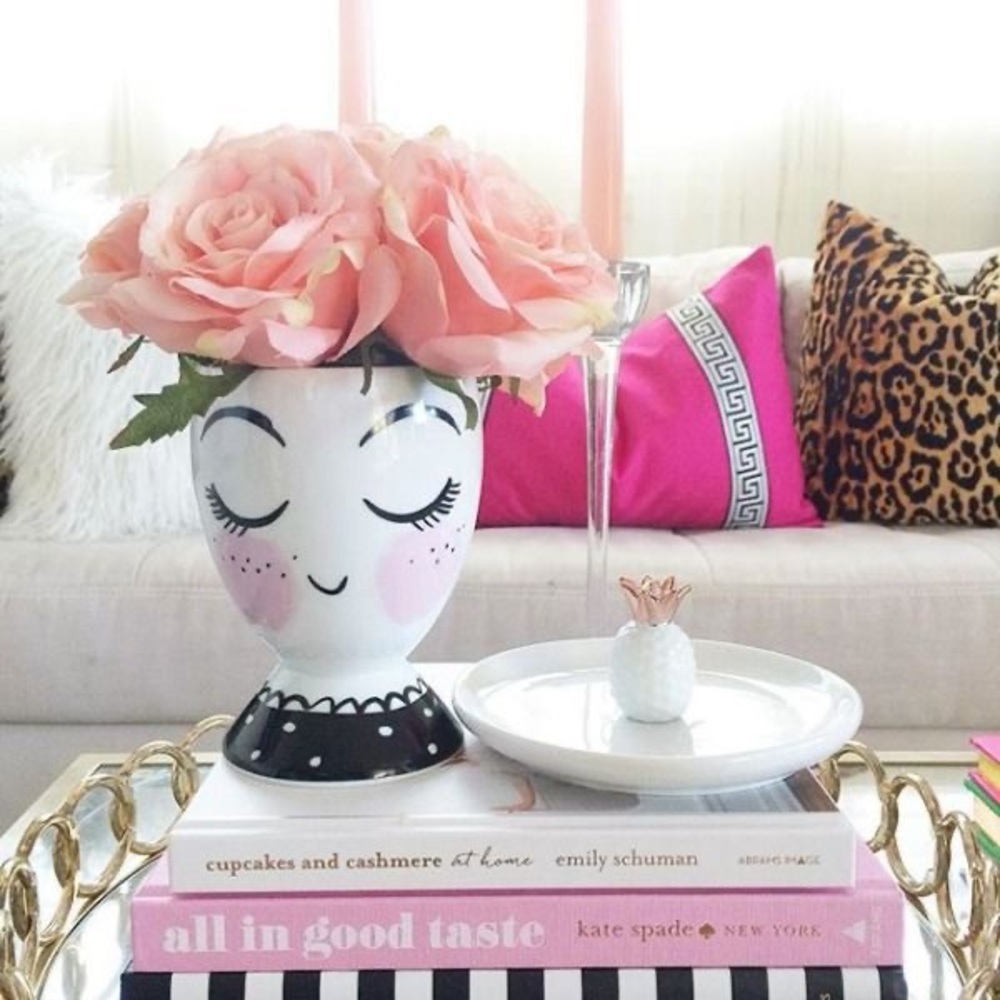 Target Threshold Face Planter Vase Pencil Cup Desk - Pens, Highlighters, etc.
